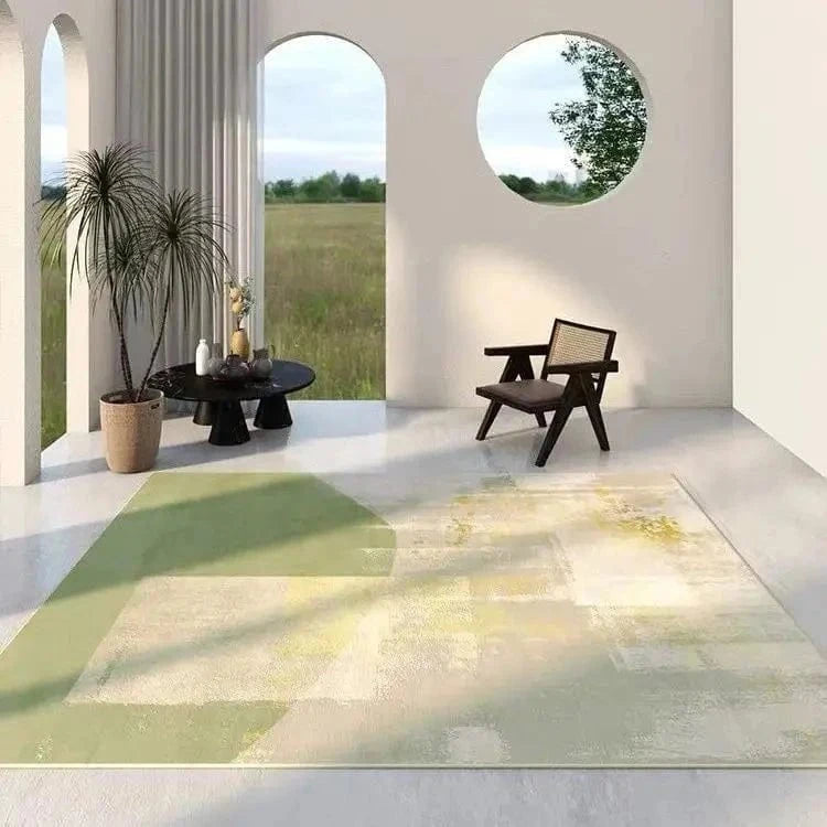 Ma boutique Vert / 80x120cm Tapis pour chambre style nordique Tacheté