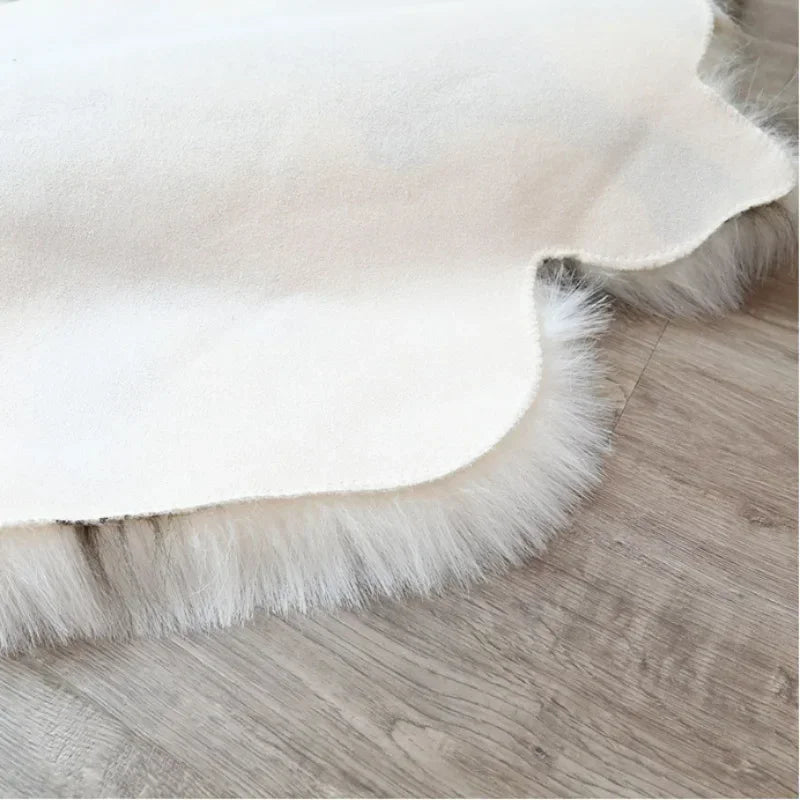 Tapis en fausse fourrure animale Douceur & Style Naturel