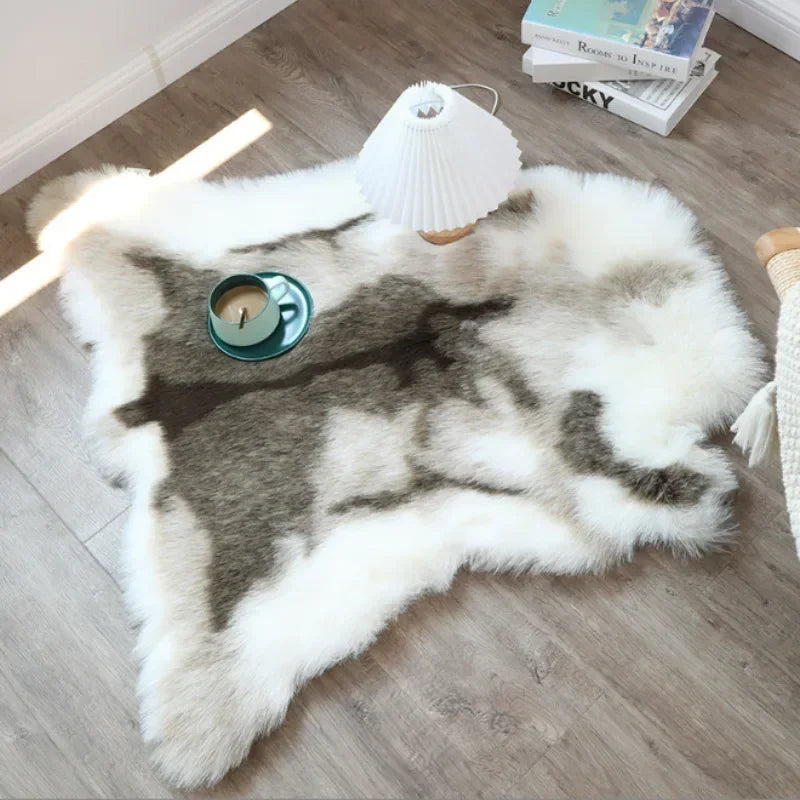 Tapis en fausse fourrure animale Douceur & Style Naturel