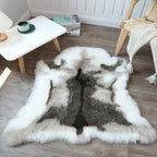 Tapis en fausse fourrure animale — Douceur & Style Naturel