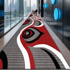 Tapis de Couloir Long Style Abstrait Géométrique Cosysol