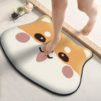 Tapis de bain chien mignon — Douceur & Sérénité pour votre salle de bain