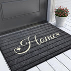 Tapis d'entrée accueille cœur Cosysol