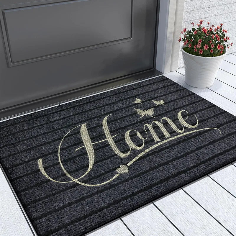 Tapis d'entrée maisons papillons Cosysol