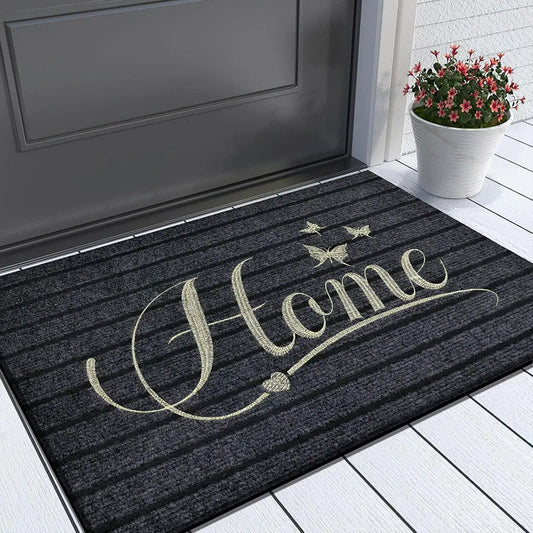 Tapis d'entrée maisons papillons Cosysol
