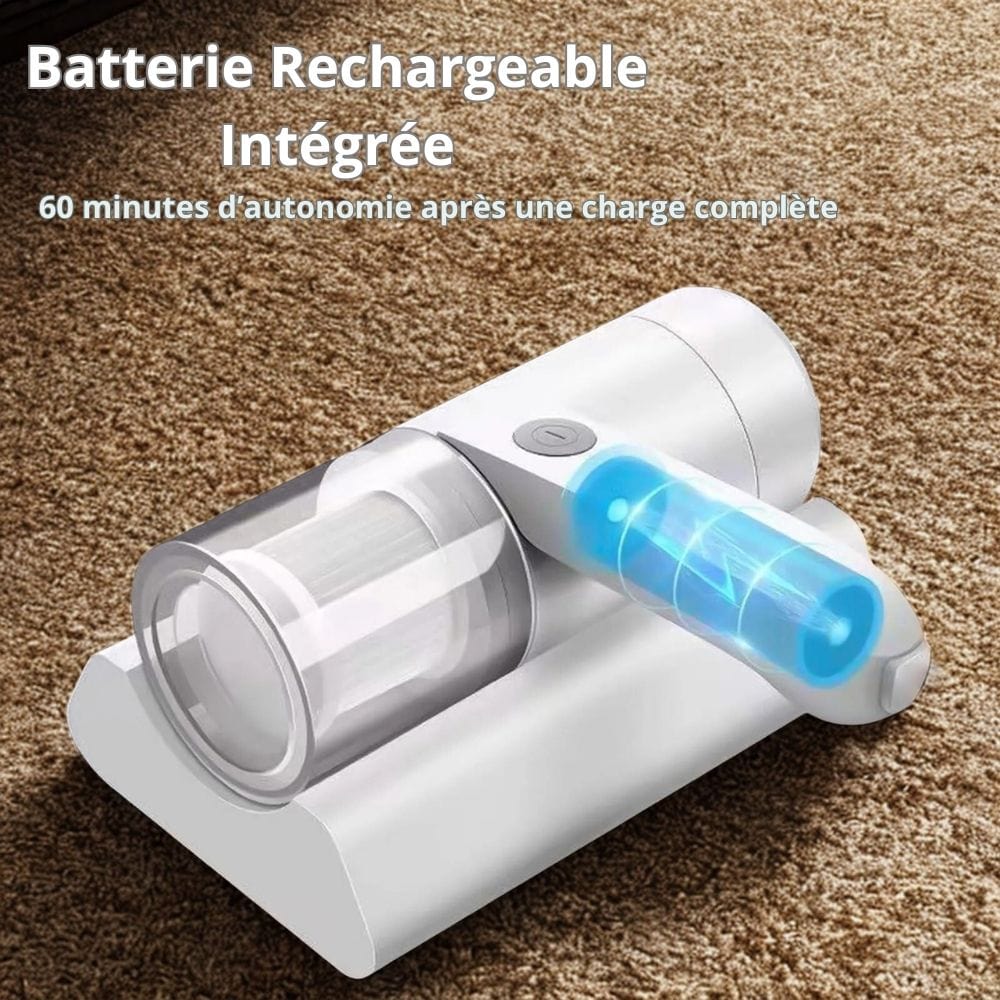 Cosysol Blanc / GERMANY Aspirateur UV portatif sans fil pour tapis