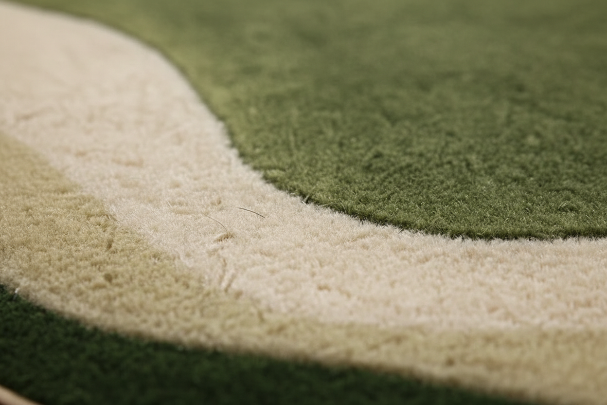 Détail velours et dégradé de couleurs