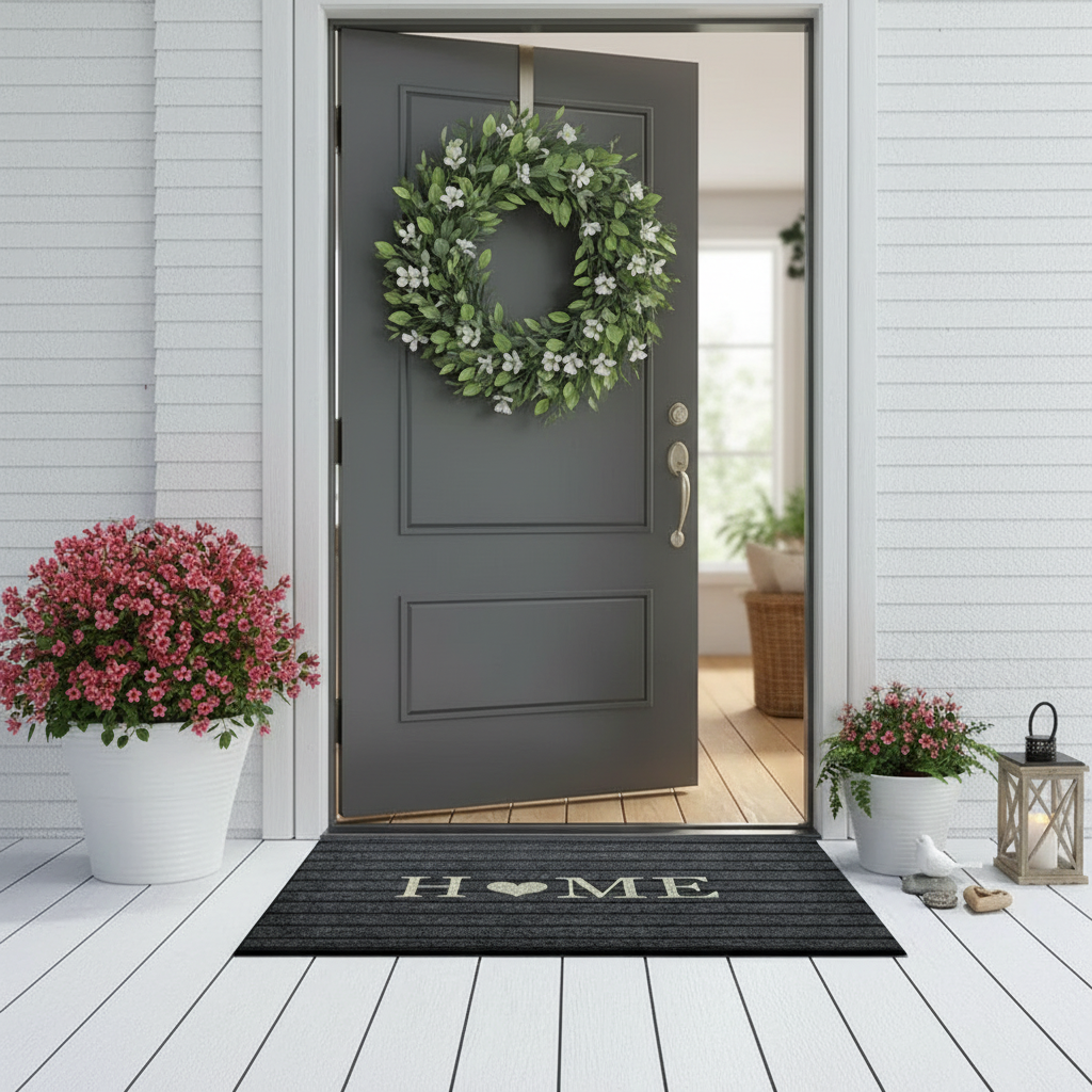 Entrée sophistiquée avec tapis H ♥ ME