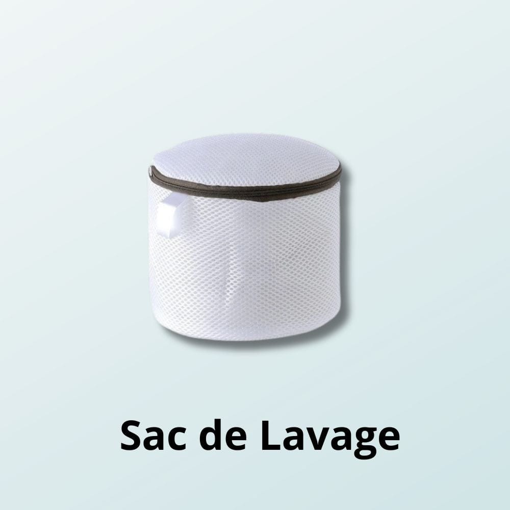 Cosysol Blanc / Bra wash bag 2PCS Filet de lavage pour tapis en maille nid d'abeille blancs