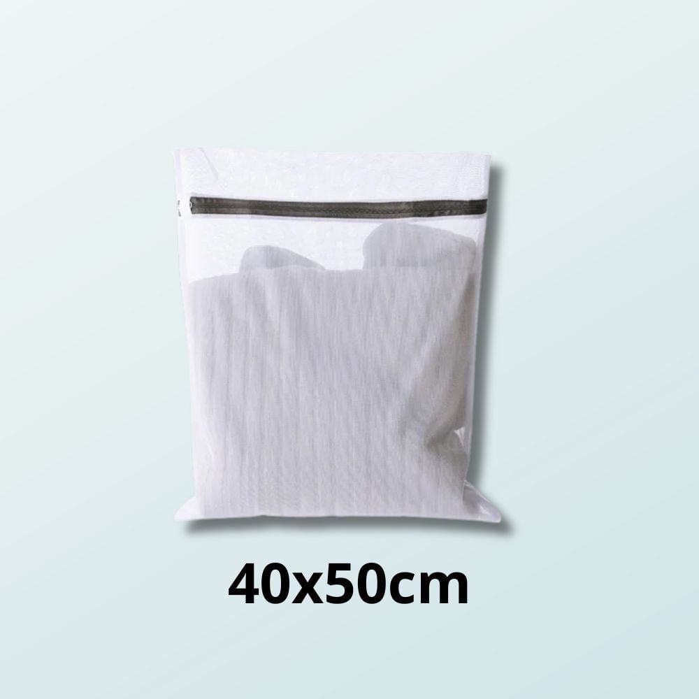 Cosysol Blanc / 40x50cm 2PCS Filet de lavage pour tapis en maille nid d'abeille blancs