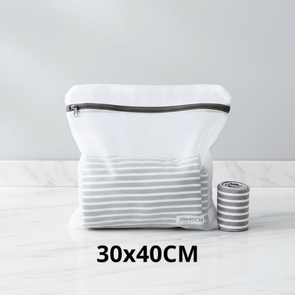 Filet de lavage pour tapis en maille nid d'abeille blancs - Protection optimale pour vos tapis