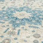 Tapis Berbère flocon de neige - survol