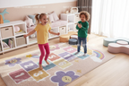 Tapis marelle Arc-en-ciel - Enfants jouant à la marelle