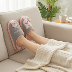 Pantoufles Chat Gris - Confort et Style Inégalés pour Vos Pieds