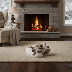 Pantoufles Cosy Vache - Douceur et Confort Assurés pour un Bien-Être Optimal