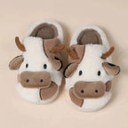 Pantoufles Cosy Vache - Douceur et Confort Assurés pour un Bien-Être Optimal
