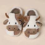 Cosysol Marron / 36-37 Pantoufles Mignone et Cosy en Vache Doudou