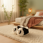 Pantoufles panda câlin - Confort doux et mignonnes pantoufles panda