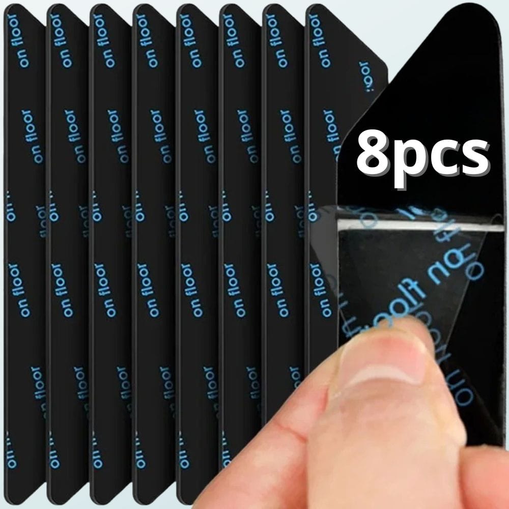 Cosysol Noir / 8PCS- (1pack) Patins de coin antiglisse