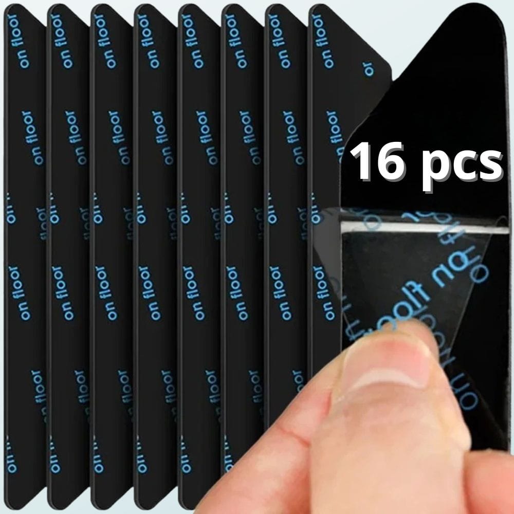 Cosysol Noir / 16PCS- (2packs) Patins de coin antiglisse