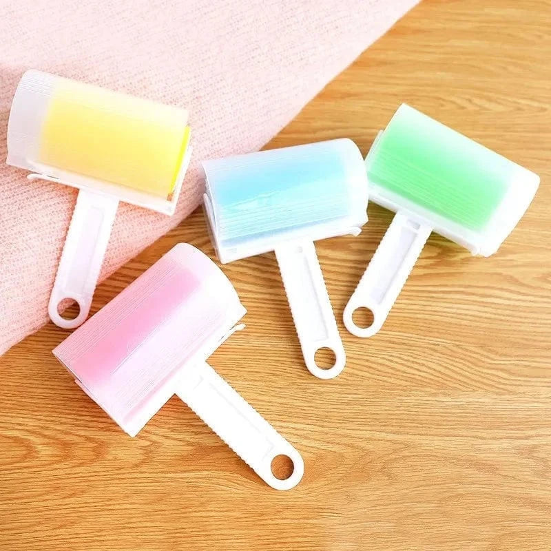 Cosysol Rouleau antipoussières lavable diverses couleurs pour tapis