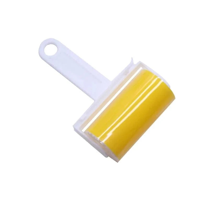 Cosysol Yellow no cover Rouleau antipoussières lavable diverses couleurs pour tapis