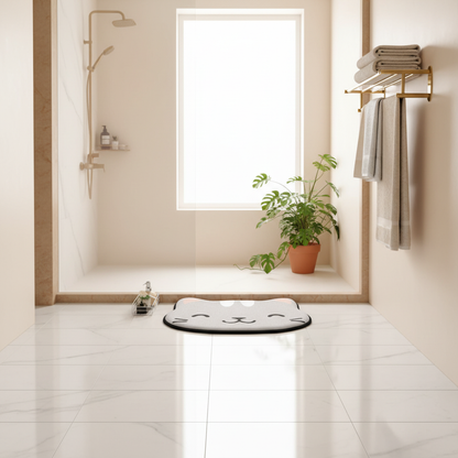 Salle de bain lifestyle tapis chat v2