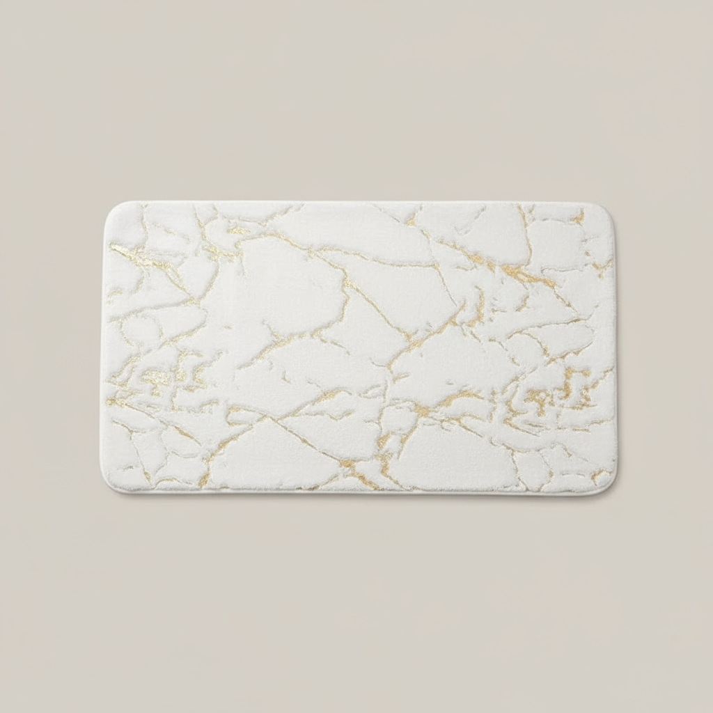 Tapis antidérapant salle de bain blanc de haute qualité