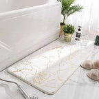 Tapis antidérapant salle de bain blanc de haute qualité