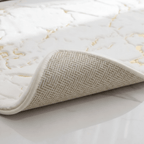 Tapis antidérapant salle de bain blanc de haute qualité