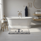 Tapis Bain Antidérapant Marine Absorbant | CosySol Tapis de bain