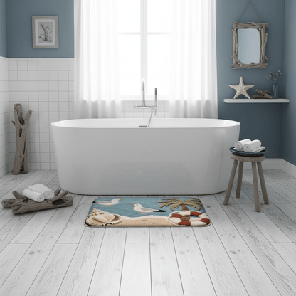 Tapis Bain Antidérapant Plage Absorbant | CosySol Tapis de bain