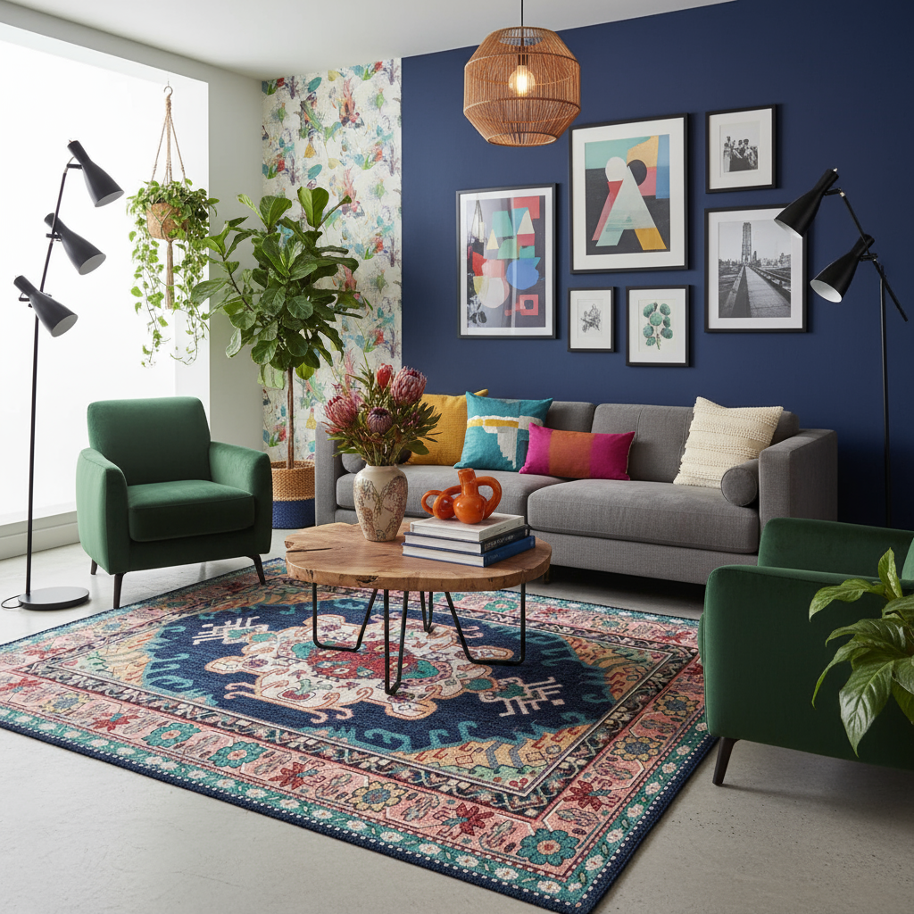 Tapis Berbère Beauté Éclatante - Élégance et Style avec un Tapis Berbère Élégant