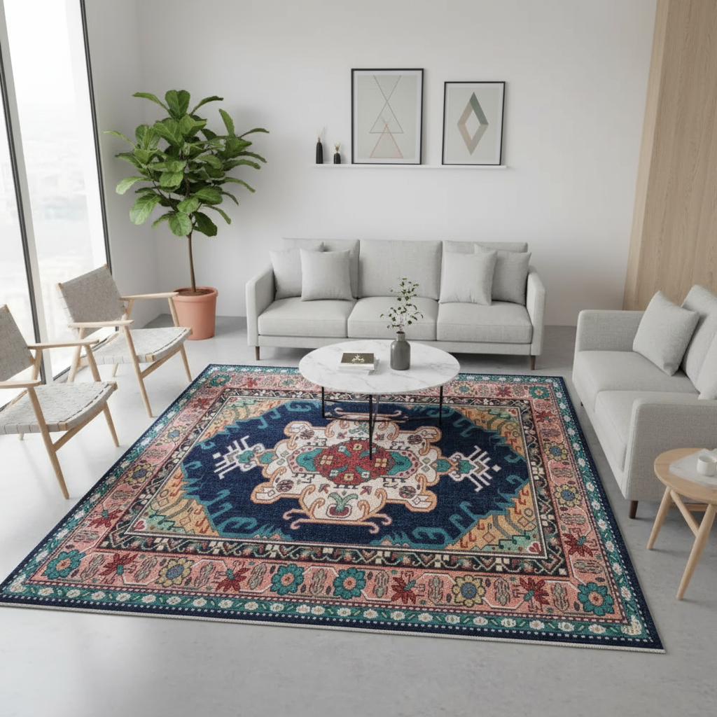 Tapis Berbère Beauté Éclatante - Élégance et Style avec un Tapis Berbère Élégant