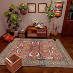 Cosysol Rouge / 50x80cm small mat Tapis Berbère Cocooning coloré