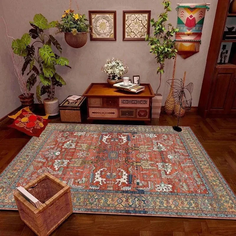 Cosysol Rouge / 50x80cm small mat Tapis Berbère Cocooning coloré