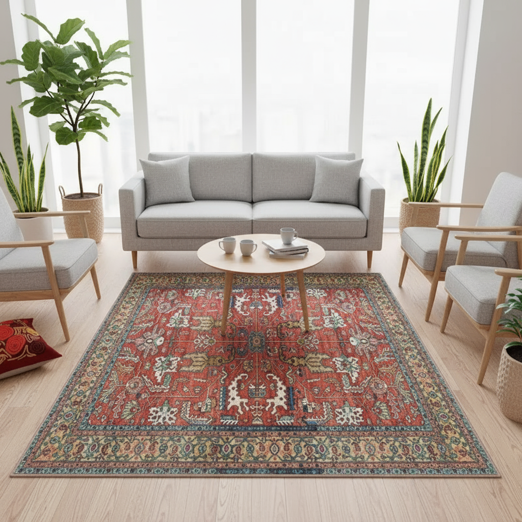 Tapis Berbère Cocooning Coloré, le Tapis Berbère Coloré Idéal pour votre Décor
