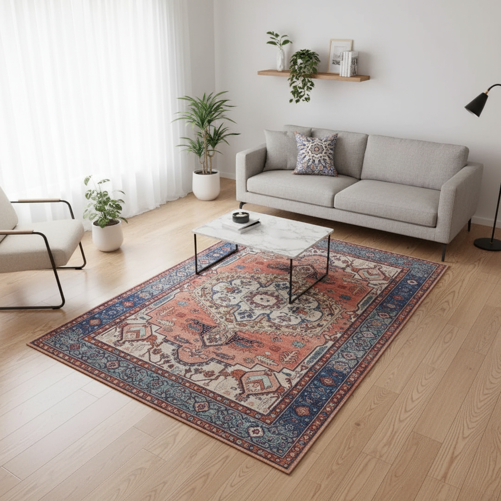 Tapis Berbère Cosy Géométrique - Élégance et Confort avec le Tapis Berbère Géométrique