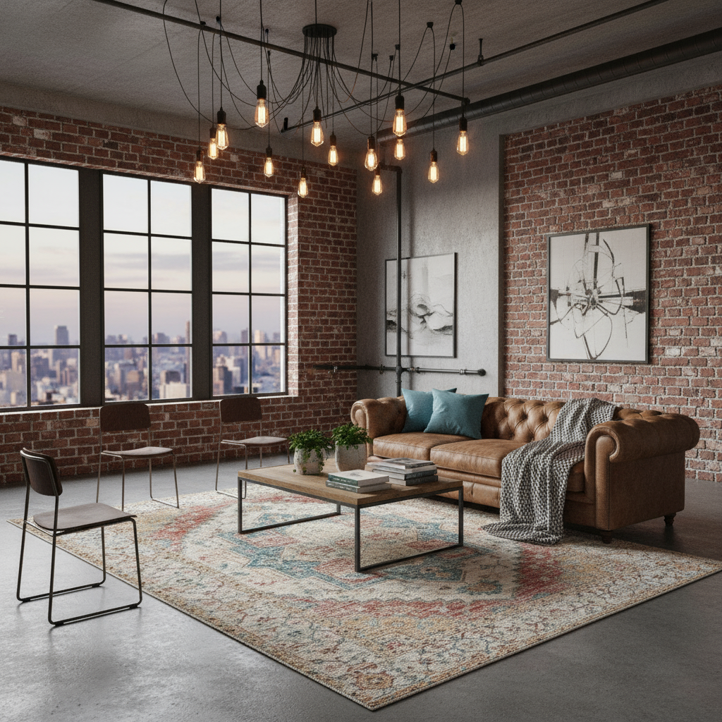 Tapis Berbère déteint - Élégance et authenticité pour votre intérieur