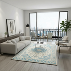 Tapis Berbère Flocon de Neige - Élégance et Authenticité pour Votre Intérieur