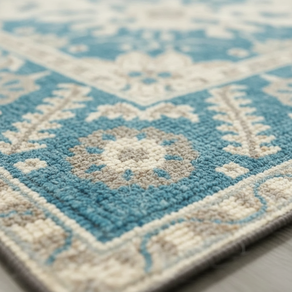 Tapis Berbère Flocon de Neige - Élégance et Authenticité pour Votre Intérieur