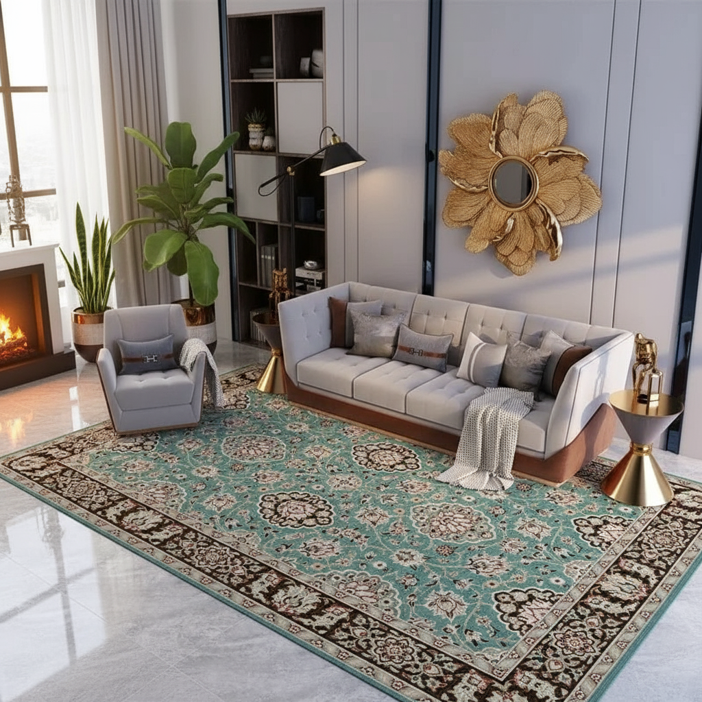 Tapis Berbère Floral Cosy - Élégance et Confort pour votre Intérieur