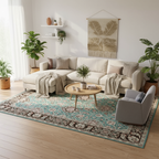 Tapis Berbère Floral Cosy - Élégance et Confort pour votre Intérieur