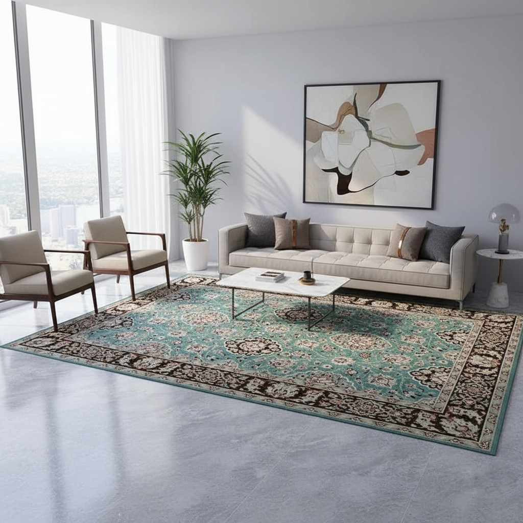 Tapis Berbère Floral Cosy - Élégance et Confort pour votre Intérieur