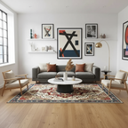 Tapis Berbère Géométrique Artistique de Qualité Supérieure