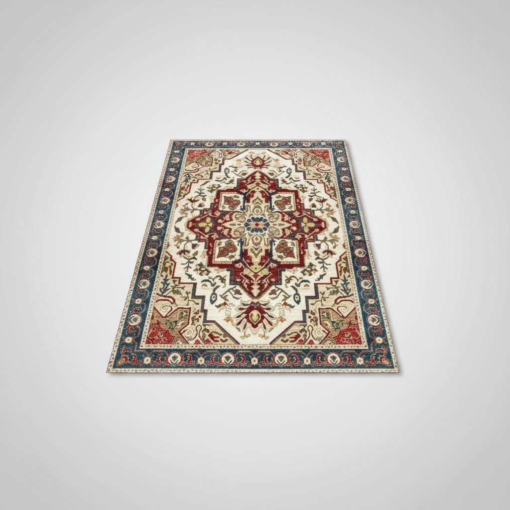 Tapis Berbère Géométrique Artistique de Qualité Supérieure