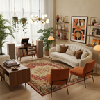 Tapis Berbère Géométrique Rétro pour un Style Unique et Authentique