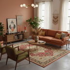 Tapis Berbère Géométrique Rétro pour un Style Unique et Authentique