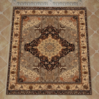 Tapis Berbère Maron Éclatante - Élégance et Authenticité pour Votre Intérieur Marron / 50x80cm