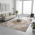 Tapis Berbère motifs variés pour un style unique et authentique Rose / 50x80cm